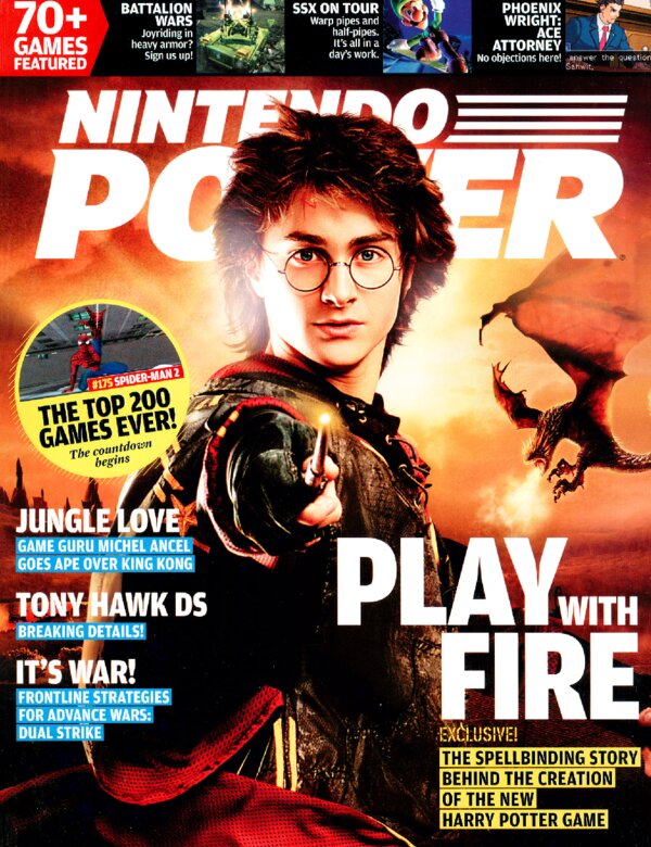 Nintendo Power Issue 196 (October 2005) cover